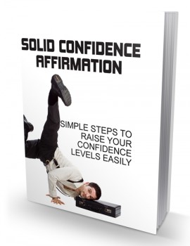 Solid Confidence Affirmation - eBook Solid Confidence Affirmation - eBook